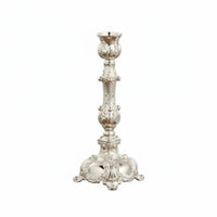 European Style Metal Candlestick Romantic Retro Candle Stand Sturdy Alloy Construction House Decoration for Mantelpiece