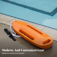 High Buoyancy Outdoor Water Swim Buoy Streamlined Design Rescue Can Wear-Resistant for Beginners, Lifeguards, Beach, Pool