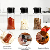 6-Pack 100ml Seasoning Jars with Labels