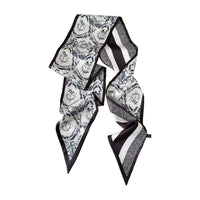 Scarf Belt Slim Tie Belt Pointed for Women