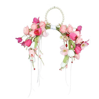 Wedding Bouquet with Pearl Handle Romantic Flowers Elegant for Brides