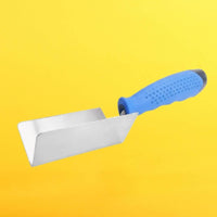 Rust-Proof Stainless Steel Corner Trowel Thickened Blade 90 Degree Corner Trowel Creates Even Finish 90 Degree Plastering Tool Long-Lasting Construction for Plasterers, Masons, DIY Enthusiasts, Home Improvement