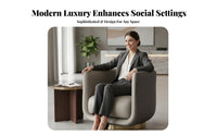 Upholstered Rotating Armchair Single Seater Rotating Tub Chair Soft Padding Ergonomic Design for Interior Decorators, Adults