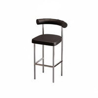 Round Top Backless Stool rustic design Counter Chair Commercial Grade Minimalist Design for Bar Owners, Adults, Restaurant
