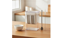 Yogurt Strainer Fine Mesh Yogurt Strainer with Spoon Whey Separator Stainless Steel for Home Cooks, Kitchen