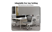 Mesh spine Rolling Chair 360-Degree rotate Office Furniture Padded Seat pad