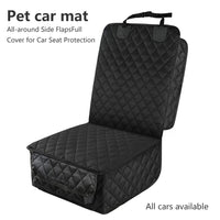 Waterproof Car Front Seat Pet Cover for Cats and Dogs, Breathable, Polyester