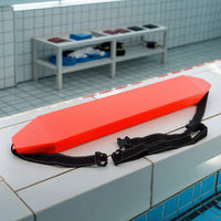 Double-Person Rescue Buoy Extended Rescue Tube Non-Inflatable Buoy with Strap Adjustable for Lifeguards, Swimmers