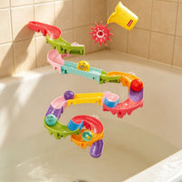 Modular Bathtub Ball Water Path Rubber Water Track Toy Easy to Assemble Toys Creative for Toddlers