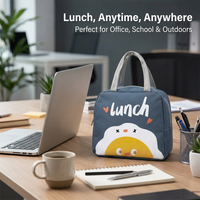 Insulated Lunch Box for Work, Lunch Box for School, Lunch Box for Travel, Cartoon Insulated Tote Bag, Thermal Bag for Snacks