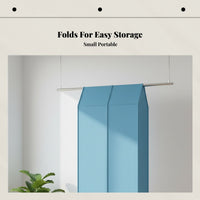 Hanging Portable Dryer Cover, Foldable Wardrobe Cover, Quick Dry Clothes Drying Machine Fabric