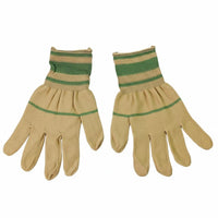 Knitted Work Gloves Non-Slip Two-Tone Work Gloves Breathable for Factory Workers