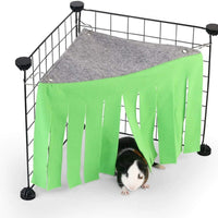 Corner Pet Resting Sling with Fringe Lightweight Small Animal Hideaway