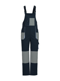 跨境立体大兜背带裤工作服定制印字拼色多口袋工装裤厂服劳保服