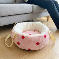 Hanging Cat Bed and Hammock Bed for Indoor Pets, Soft Cloth Material Cat Swing, Comfortable Cat Hammock, Sunbathing Cage Accessory for Sleep