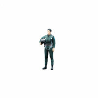 1/72 Scale Ground Crew Figurine High Intricacy Air Force Personnel Model