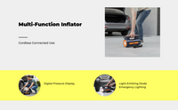 Cordless Digital Tire Inflator for Cars