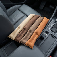 Universal Car Seat Gap Filler with Suede Leather Trim