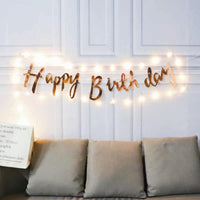 light-emitting diode Lights Illuminated Birthday Banner social-mediamable Backdrop Illuminated Birthday Sign Colorful Letters Party Supplies Hang Anywhere for Teens, Adults, Parents, Home event, event location