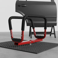 Car Door Repair Stand Portable Automotive Door Holder Heavy Duty Panel Holding Stand for Garage