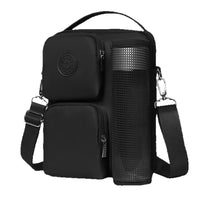 Large Capacity Short Trip Shoulder Bag Lightweight Water-Resistant Multi-Compartment
