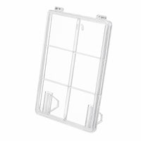 Tabletop Display Case with Compartments Sturdy Organizer Long-Lasting