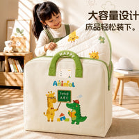 Kindergarten Quilt Storage Bag with Wide Padded Handles