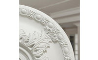 French Design Ceiling Medallion Lightweight Light Fixture Plate Easy to Install
