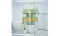 Food Grade Material Refrigerator Cold Water Jug with Spigot Large Capacity Fridge Drink Dispenser with Spigot Leak-Proof Refrigerator Water Dispenser Easy to Clean for Outdoor, Picnic, Party