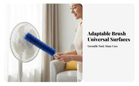 Fan Blade Cleaner Extended Reach particlesing Tool Slim shape for Janitors, Adults