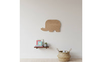 Perforated Wooden Pegboard Solid Wood Wall-Mounted Pegboard Painted Finish Modular Peg Board Wall Rounded Contours