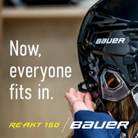 官方正品鲍尔冰球头盔 bauer re-akt 150冰球头盔四面可调节不夹