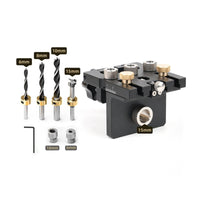 Furniture Connector Jig Easy to Use Wood Hole Long-Lasting Metal Body