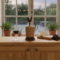 Hen Twine Holder Space Saving Home Decor for Wine Cabinet, Kitchen