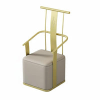 Oval &beverage-Serving Table with Handled Stools Minimalist Design Reception Furniture Sturdy Frame Heat Withstandant