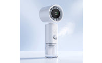Usb Rechargeable Handheld Misting Fan Compact Handheld Fan with Mist Spray Cordless Battery Operated for Commuters