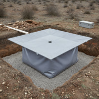 Rainwater Cistern Low-Height Flexible Water Tank for Farmers, Irrigation, Farms