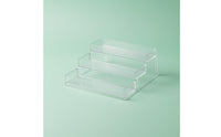 Space-Saving Floating Cosmetic Holder Large Capacity Clear Wall Mounted Organizer Long-Lasting Clear Acrylic Wall Organizer Easy to Clean for Students, Renters, Bedroom, Dorm Room, Kitchen