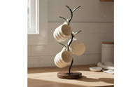 Tree Shaped Cup Holder Creative Design Countertop Mug Branch Design Saving Branch Mug Holder Rack for Dining Table