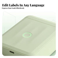 Portable Thermal Printer Bluetooth Connectivity Mini Thermal Labeler for Parents