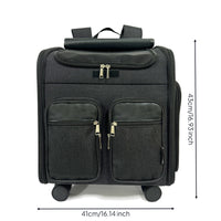 Breathable Pet Carrier Backpack with Wheels Ventilated Pet Backpack with Wheels Foldable Collapsible for Travelers