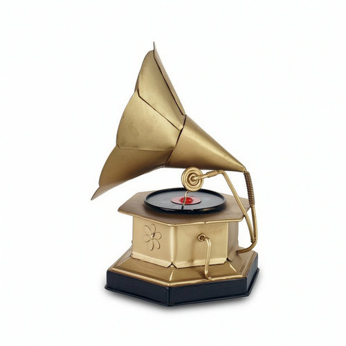 Gramophone Artisanal Gramophone Model Retro for Living Room, Music Lovers