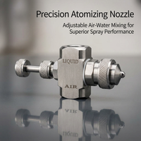 Adjustable Copper Spray Tip for Coating Applications, Liquid Spraying, Industrial Misting Nozzle, Tw - Image 6