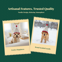 Pet Bonding Scarf, Candy Hat, Comfortable for Small Pets