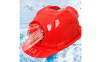 Solar Safety Helmet Cooling Hard Hat with Solar Fan Rechargeable