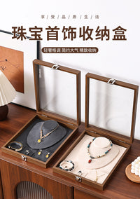Multifunctional Jewelry Box with Lid for Rings, Earrings, and Bracelets