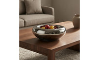 Decorative Fruit Tray Mirrored House Decoration Easy to Clean for Tv Cabinet