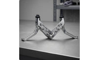 Folding Bike Brake Lever CNC-Machined Adjustable Reach Brake Lever Silver Finish