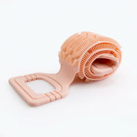 Back Scrubber for, Exfoliating Strap for Bathing, Long for Washing, Waterproof Belt, Unisex Accessories, Gray