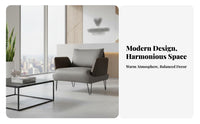 Urban design Sofa Armchair and Coffee Table Set Minimalist Aesthetic Reception Seating Modern Design Commercial Furniture long-lasting Construction for Businesses, Office Managers, Business Owners, Meeting Space, Lounge Area, Waiting Room, Salon